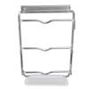 Housewares Hanging Pan Lid Rack 3 Tier Aluminum Alloy Cabinet Pot Lid Holders Organizer for Plates Cookie Sheets
