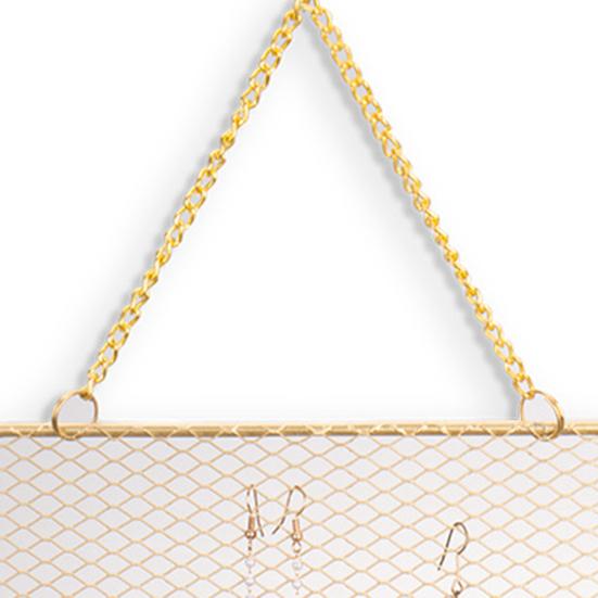 Настенный держатель для сережек, настенный органайзер для ювелирных изделий, простая установка, многоцелевая подвесная стойка для ювелирных изделий с крючками