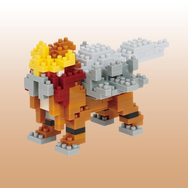 Nanoblock Pokemon Entei, популярный корейский бандай