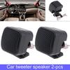 Roisin 2 Pieces 500W Mini High Efficiency Car Tweeter Speaker for Car Audio System, Horn Audio, Music Stereo Speaker