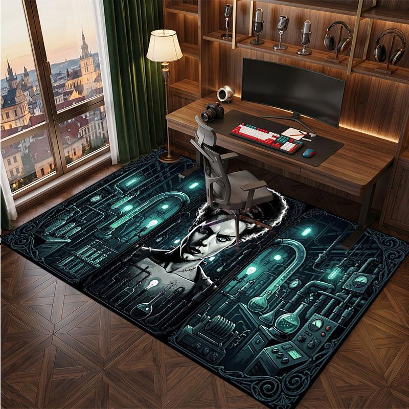 Bride of Frankenstein Rug Soft Thick Non Slip Floor Carpet for Bedroom Living Room Home Decor