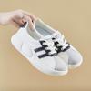 Женская обувь 2024 года, женская вулканизированная обувь на шнуровке, модная повседневная обувь в тон, новые классические кроссовки с круглым носком