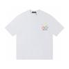 T26 CHROME HEARTS Лето 2026 Новая Высококачественная Хлопковая Футболка с Круглым Вырезом Свободного Большого Размера для Мужчин и Женщин Футболка для Пары