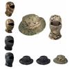 Sunscreen Balaclava Boonie Hat Wide Brim Sun Hat Durable Fishing Cap Full Face Mask Set  Climbing