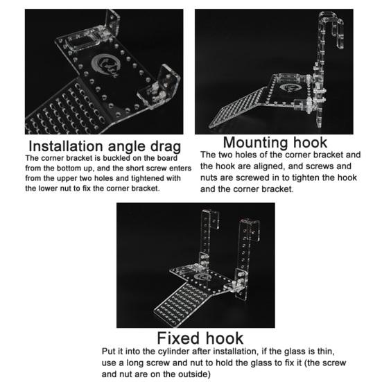 Платформа для купания черепах, лестница для восхождения, террариум, ландшафтный дизайн, акриловая подвесная черепаха, терраса для отдыха, рептилия