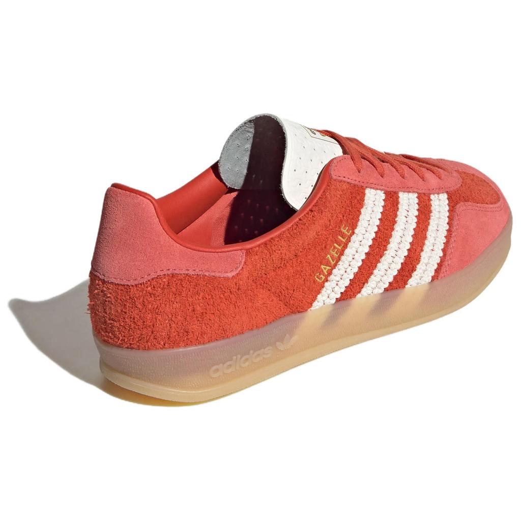 adidas Оригинальные Gazelle Indoor Удобные Универсальные Тренировочные Кроссовки Женские Кроссовки Красный Белый KI7169