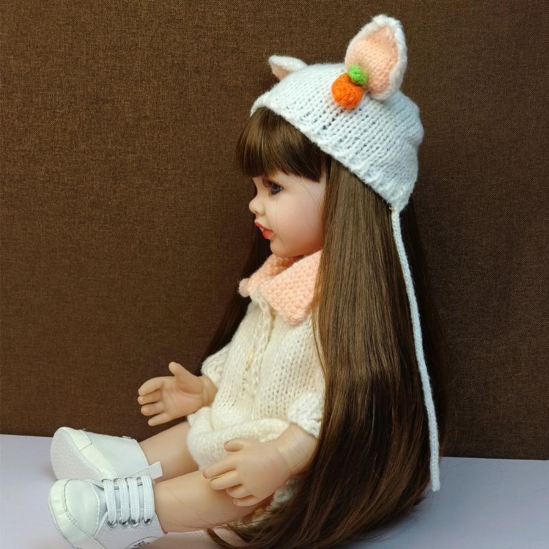 22 Inch Fantasy Toddler Reborn Doll Betty 55cm Silicone Full Body Waterproof Newborn Babies Doll Lifelike Baby Toy Dolls for Girls Kid Holiday Present