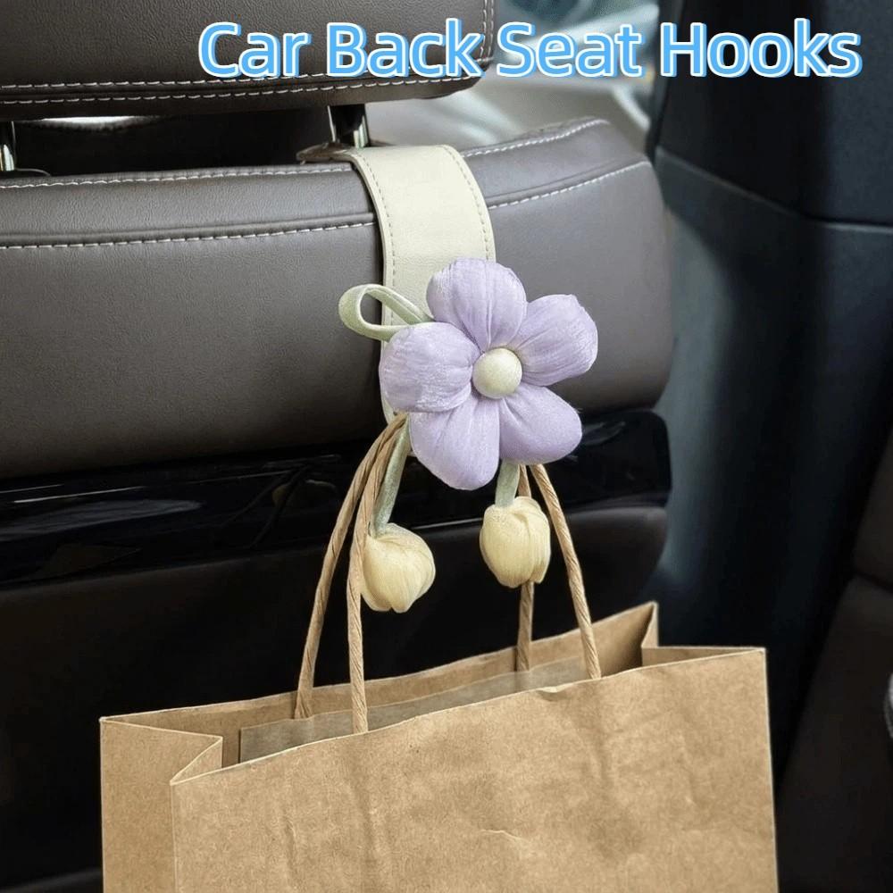 Portable Car Back Seat Hooks Space Saver Automotive Storage Hanger Stylish Car Hanging Hook Travel