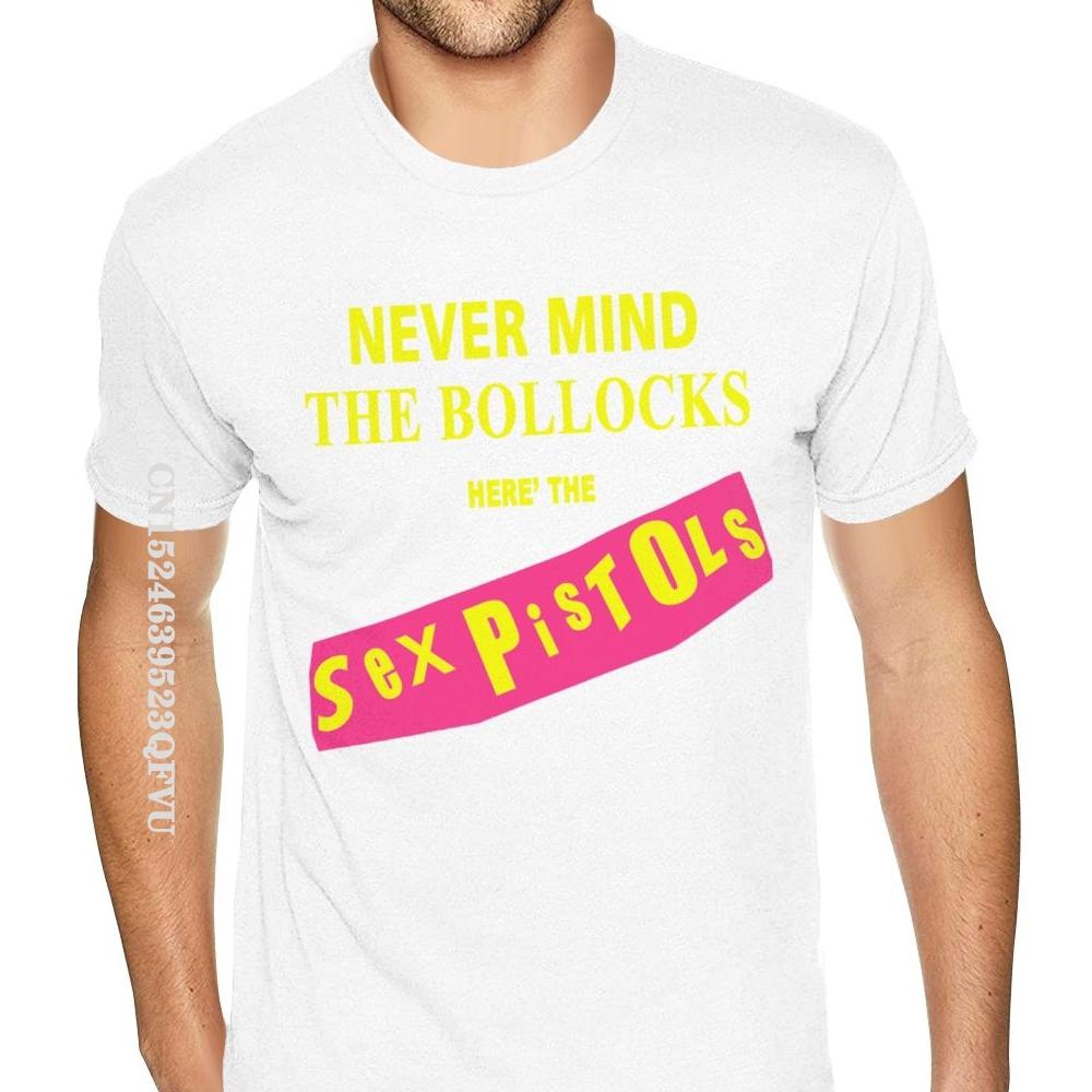 Классическая футболка Sex Pistols Never Mind The Bollocks для мужчин в уличном стиле, модная мужская футболка в стиле аниме большого размера