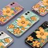 Красочные печатные узоры с квадратным краем корпуса с покрытием корпуса телефона Роскошное покрытие Мягкий чехол для телефона для iPhone Motorola Moto OnePlus Samsung
