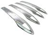 BRIGHTZ Camry AXVH70 AXVH75 Finish Stainless Steel Door Handle AXVH H70 70 H75 75 Ultra-Mirror Covers, 4-Piece Half-Type [PRIUS50-NOBU-HS-A0B4C0]