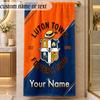 Beach TowelLuton Town Custom Name Text Personalized Soft Towel for Beach Pool Indoor Home Decor Gift