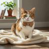 Adjustable Cat Dress Collar Soft Comfortable Pet Tie Skin Friendly Puppy Choker  Daily Wear