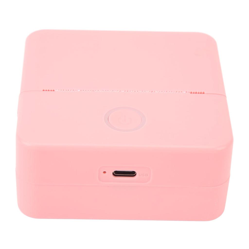 Мини портативный термопринтер карманный принтер без чернил с приложением для фотографий в стиле ретро