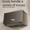 Waterproof Roll Paper Storage Rack Punch-Free Paper Towel Holder  Bathroom Accessories
