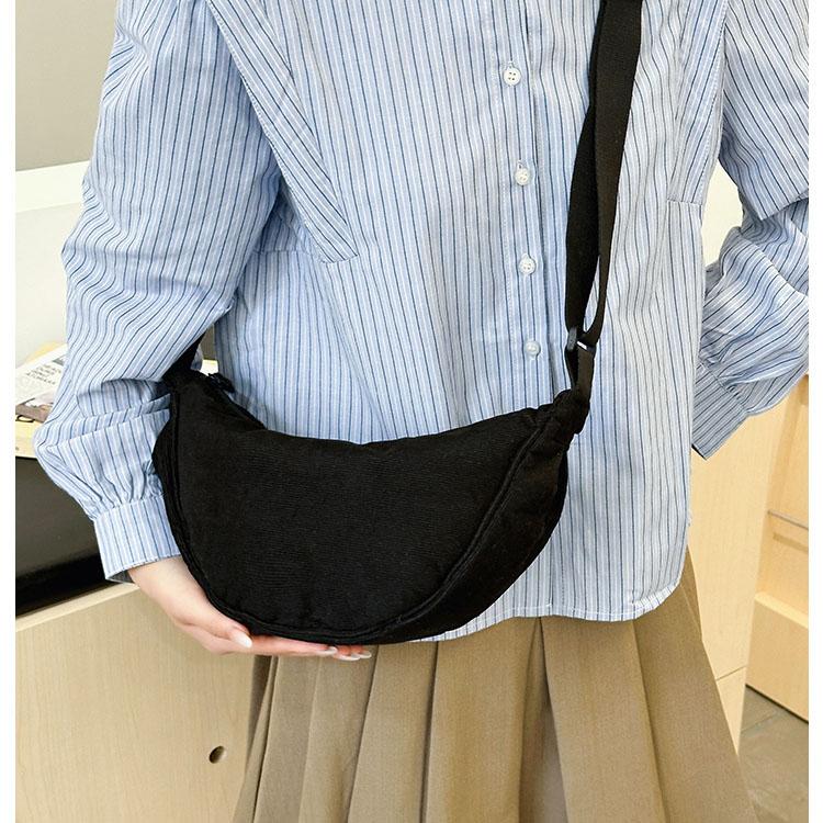 Corduroy Crossbody Bags Women Ladies Large Capacity Shoulder Bag Fashion Purse Handbags Solid Color Women Messenger Bag