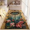 Mystical eye nature connection carpet Yoga living room room decor children's crawling mat doormat area rug games mat