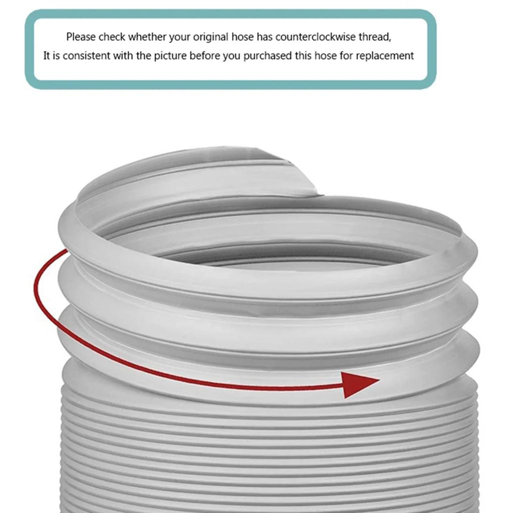 Телескопический универсальный выхлопной шланг Портативный мобильный кондиционер Выхлопной шланг Комплект Легкие аксессуары для дома