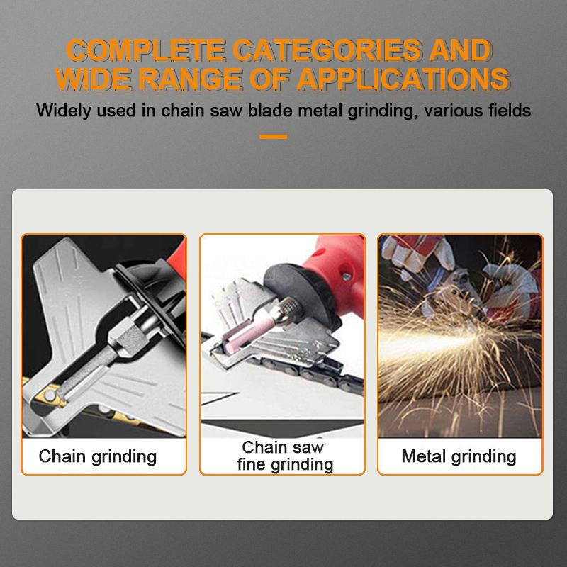 6 шт./компл. цилиндрические борфрезы с алмазным покрытием 4/4,8/5,5 мм, шлифовальные станки для цепной пилы, устойчивые к камню, шлифовальные инструменты для цепной пилы, резьбы по дереву