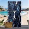 Пляжное полотенце с принтом Tottenham Hotspur, быстросохнущее, мягкое, портативное, большое, прямоугольное, пляжное покрывало для путешествий, бассейна