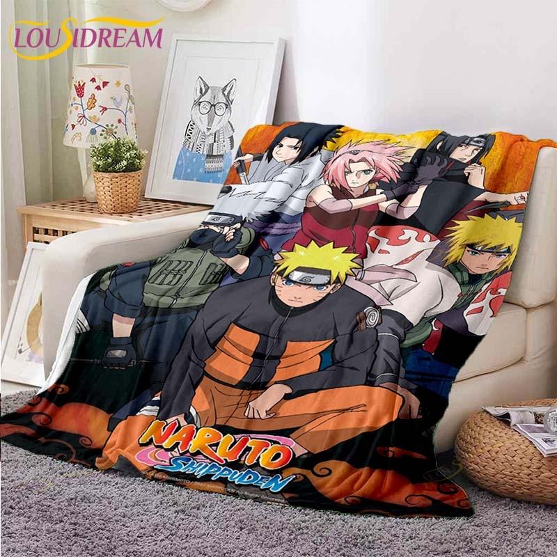 Одеяло Наруто, одеяло с рисунком Наруто, пододеяльник для дивана, дорожное постельное белье, фланелевое одеяло, покрывало