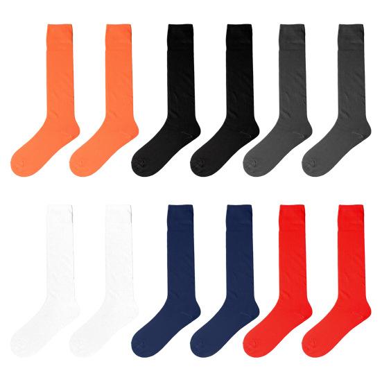 1 Pair Women Winter Socks Compression Yoga Socks Knee Length Long-tube High Elasticity Wrapping Anti-slip Floor Socks Comfort Warmth Stockings