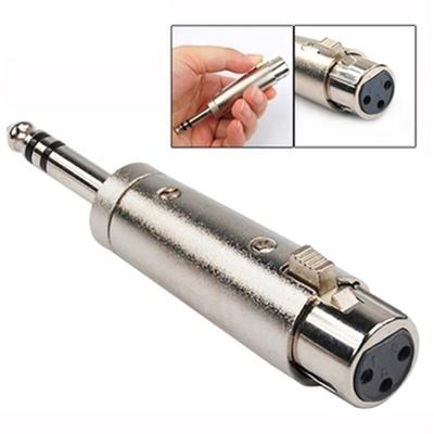 Кабель-переходник XLR папа на Jack мама 6.35мм для микрофона