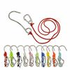 Stainless Steel Hook – Single-, Seawater-Resistant with Safety Rope and Spring Buckle, Diving & Equipment