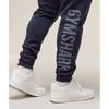 Gymshark Power Wordmark Joggers Heavy Blue A2c9c Uctn