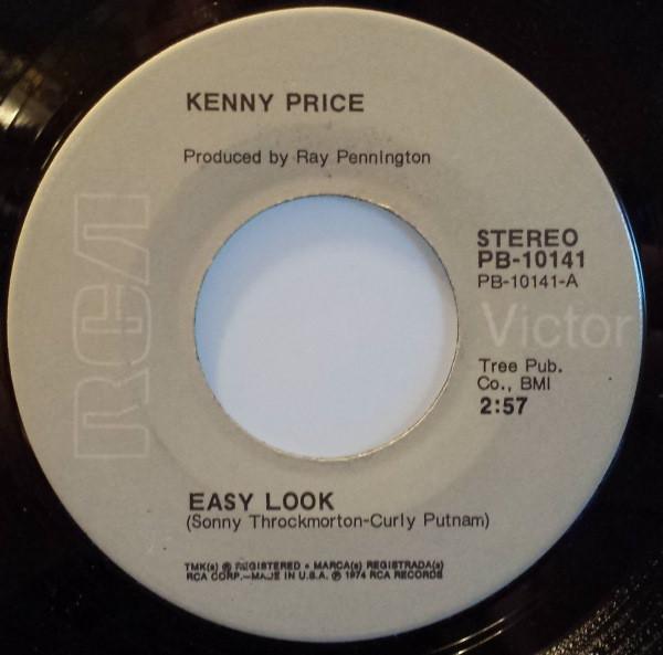 7-дюймовая пластинка KENNY PRICE - Easy Look PB10141 RCA Victor 1974 США Фолк Б/у