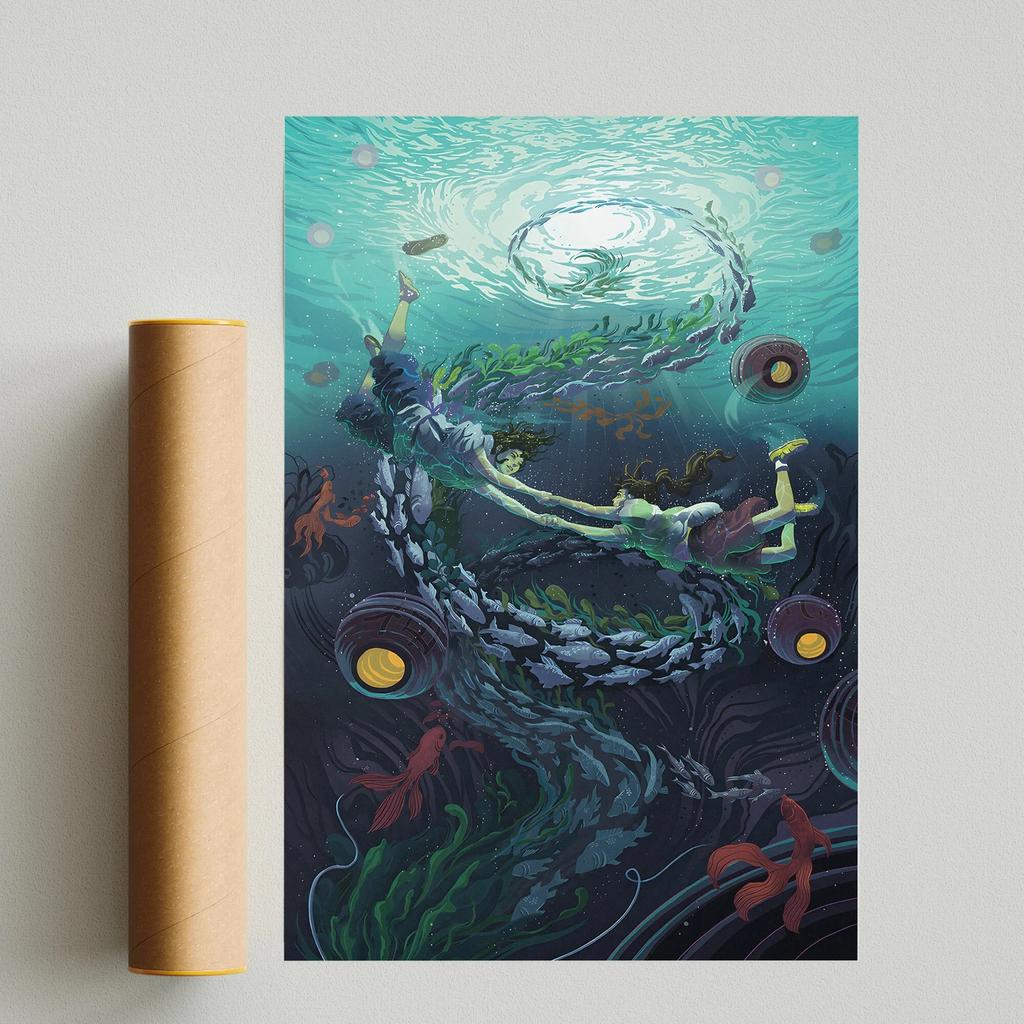 Поп-аниме-фигурка Хаяо Миядзаки/Patlabor/Тоторо, постер в стиле манга, эстетическое настенное искусство, домашний декор для детей в стиле каваи, винтажный принт на холсте