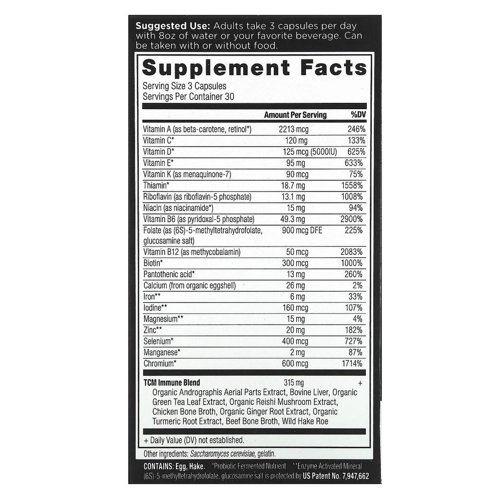 Ancient Multi, Immune Booster, 90 Capsules