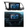 Для Hyundai Elantra 2016 - 2018 9-дюймовый IPS QLED экран WiFi+4G Bluetooth GPS DSP Android автомобильный радиоприемник мультимедийный проигрыватель