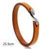 Trendy Unisex Hot Sale Party Beautiful Hook Leather Wedding Male Gifts Bracelet Wristband Bangle Punk 2 Sizes