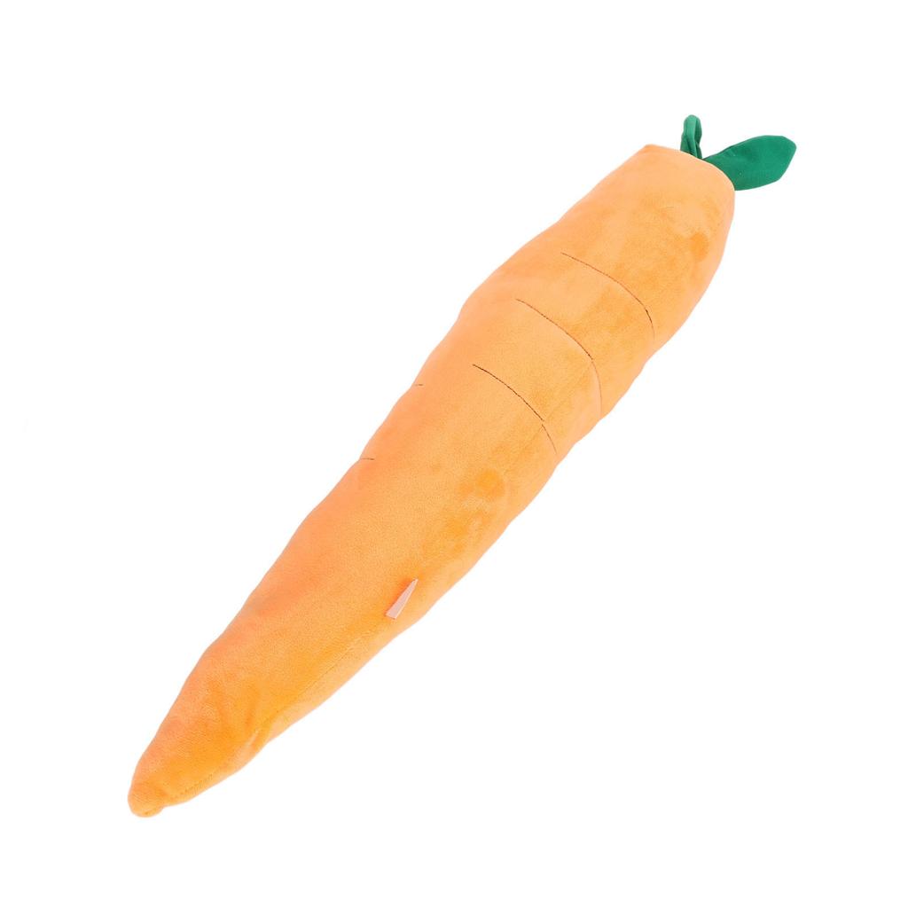 Carrot Dog Squeaky Toys Bite Resistant Relieve Anxiety Dog Squeaky Chew Toys Carrot Shaped Dog Toy for Playing L 75cm