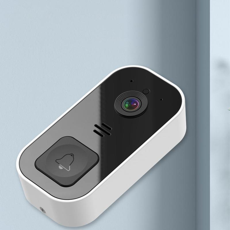 Умный беспроводной мини-видео дверной звонок с переменным звуком, инфракрасный HD, ночное видение, четкое изображение, безопасность