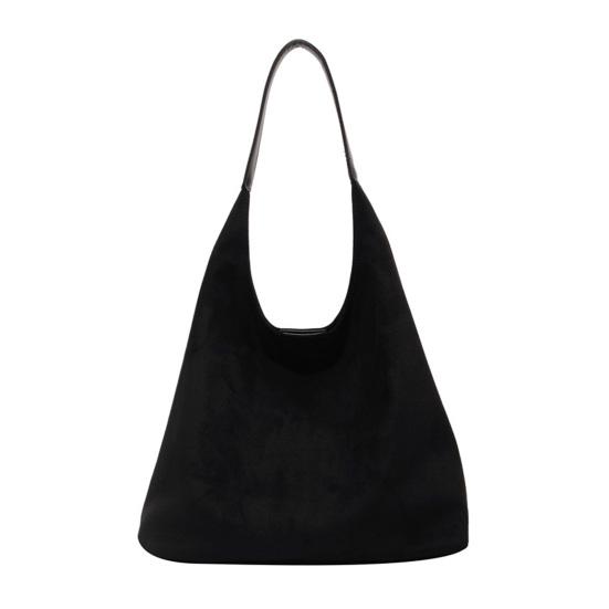 Замшевая сумка через плечо в стиле ретро, большая вместимость, сумка-кроссбоди, регулируемый ремешок, повседневная сумка большой вместимости