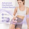 Portable Electric Fascia Massage Ring Adjustable Speed Muscle Handheld Massager  Yoga