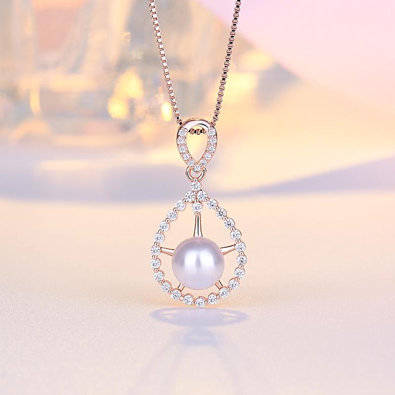 Lindon Women Necklace Pendant Copper Alloy Zircon Fashion Gift