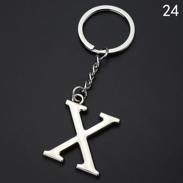1 шт.. кулон-брелок с алфавитом 26, английская инкрустация, стразы, креативный брелок для ключей, аксессуары