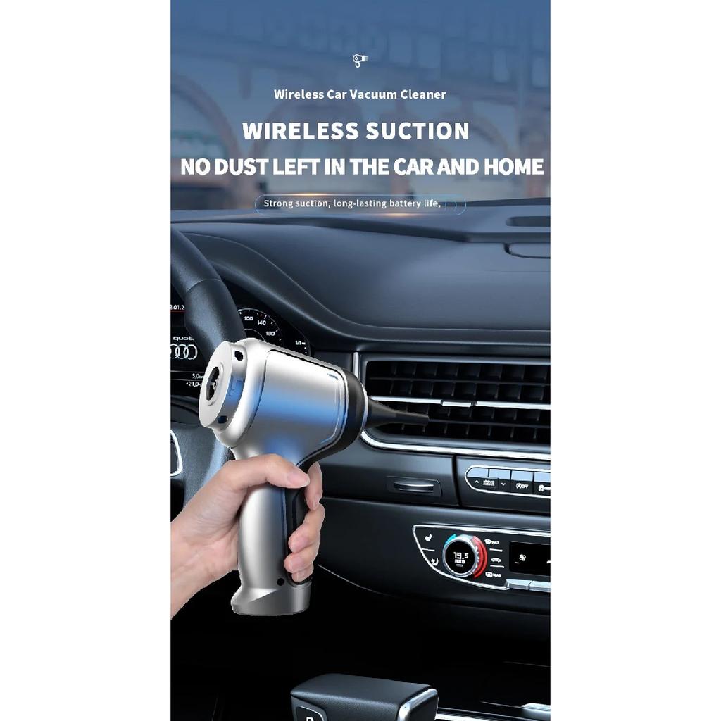 SZUK Car Vacuum CIeaner 95000Pa Беспроводная ручная уборочная машина Мощный мини-переносной пылесос для автомобиля и дома