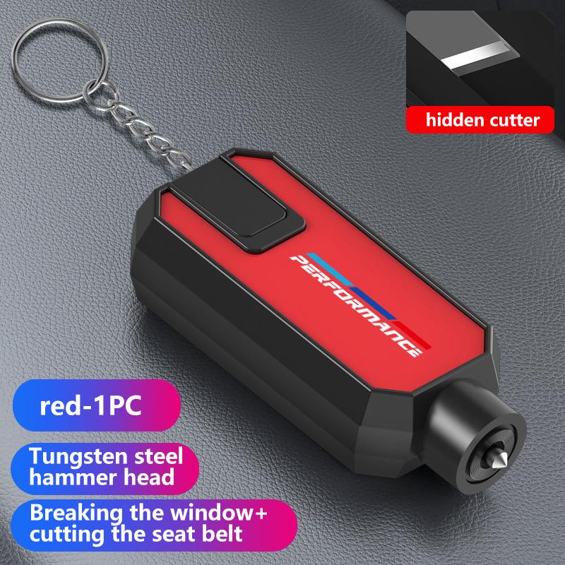 UWGK8 Car Safety Hammer Glass Window Breaker Emergency Escape Tool For BMW M Performance E36 E46 E60 E90 E91 E92 E93 F30 F20