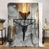 Top Gun Maverick Jet Flight Design Blanket, Flannel blanket for bedroom, living room, sofa, and nap sofas.