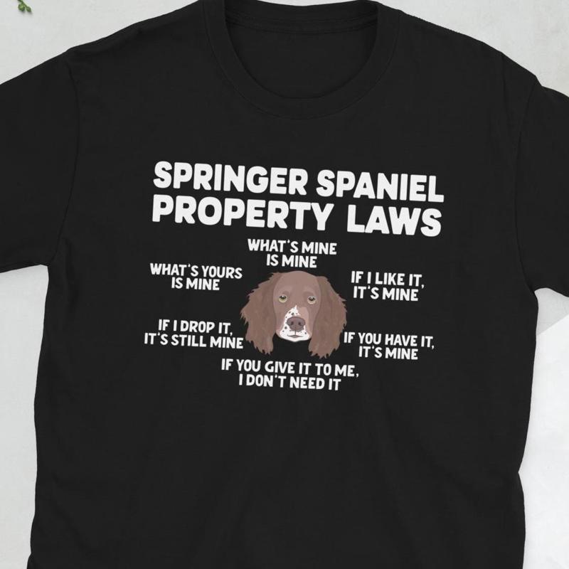 Springer Spaniel Owner Lover T Shirt