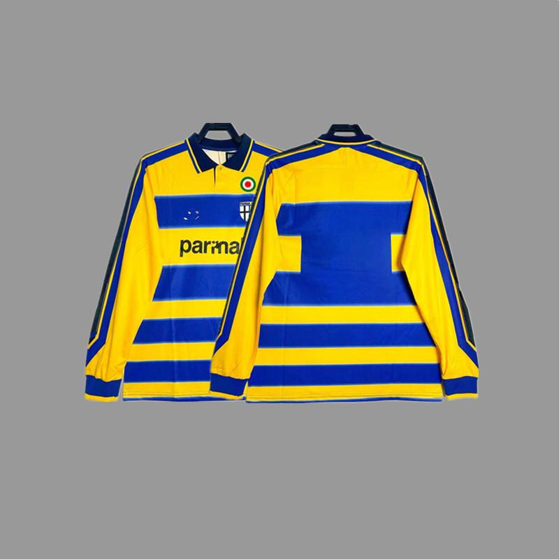 Parma retro jersey football jersey classic nostalgic Zola Cannavaro Buffon Gilardino jersey