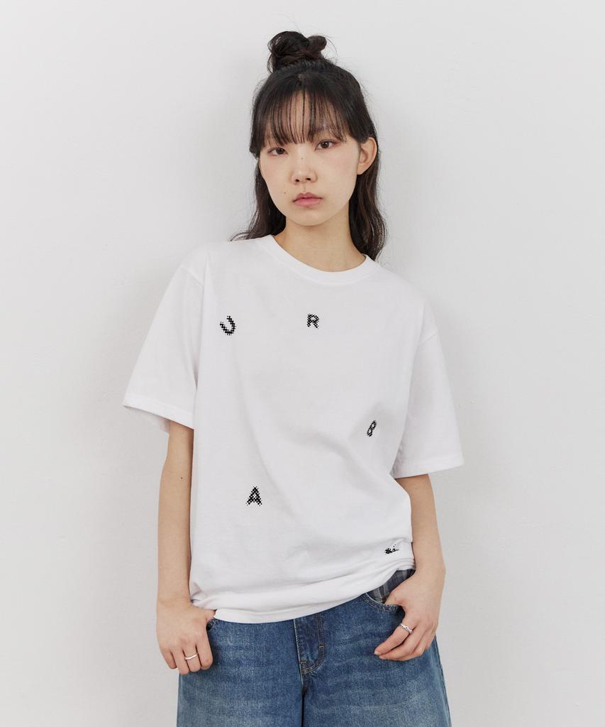 URBANSTOFF Spaced Logo Tee (White)