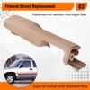 AUTO Beige Front L&R Door Panel Armrest Cover Base Armrest Cover Beige 12472876 88981574 Right