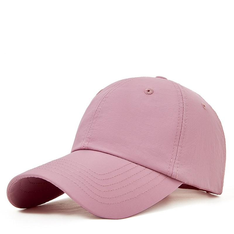 High-end Quick-Drying Custom Logo Embroidery Baseball Cap 6-Panel Unisex Adjustable Golf Outdoor Sports Summer Work Cap