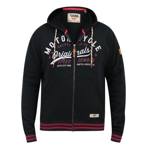 Duke Mens D555 Patrick Full Zip Full Zip Hoodie