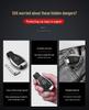 Металлический чехол для ключей из натуральной кожи для Mercedes-Benz C-Class, E-Class, GLC300L, 260L, E300L, E200